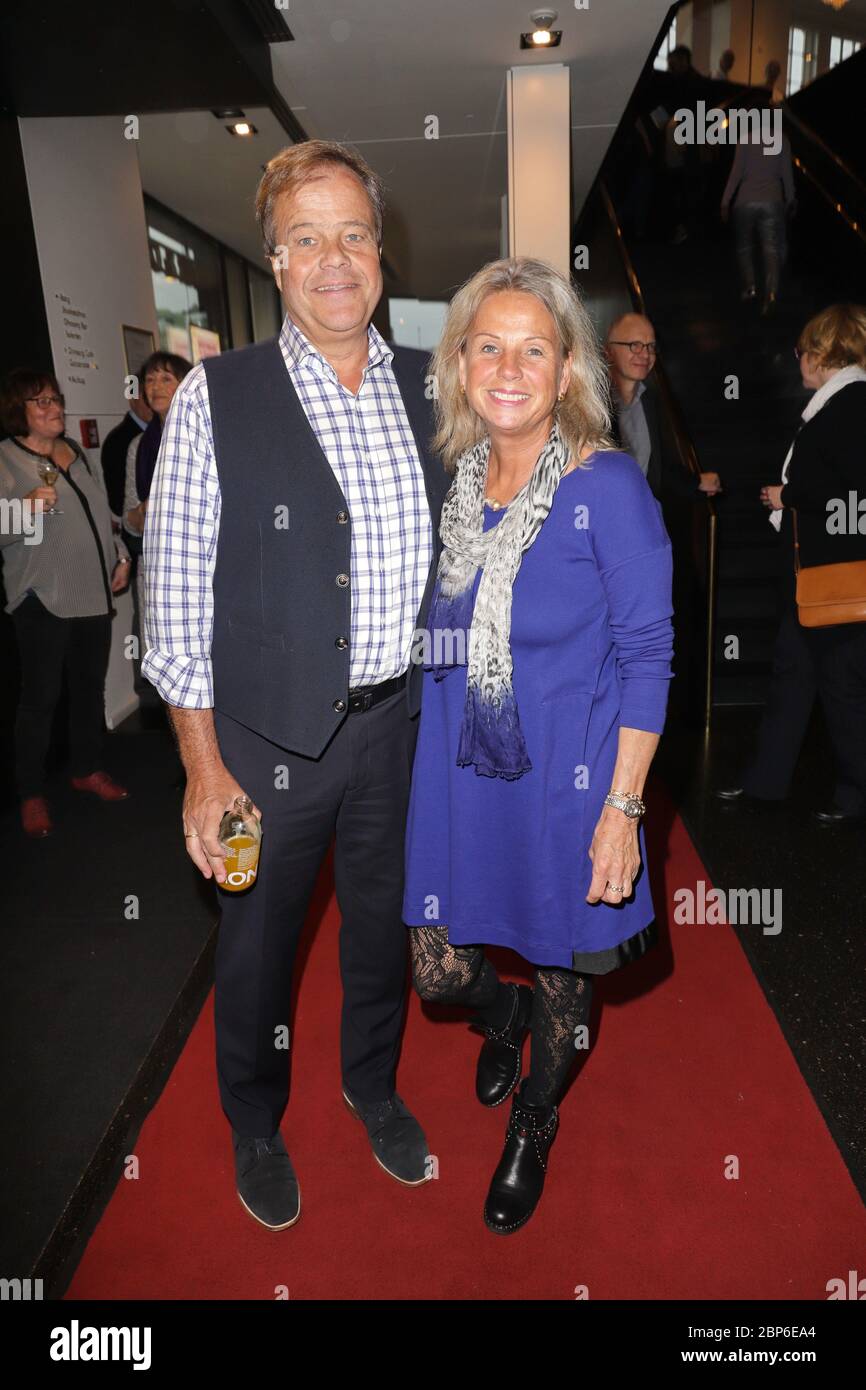 Bernd Glathe und Frau Anja Stock Photo