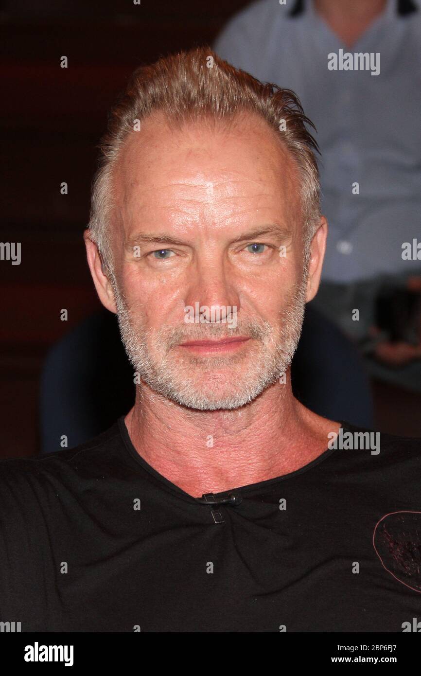 Sting,Lanz,Record 2 of 05.06.2019,Hamburg Stock Photo