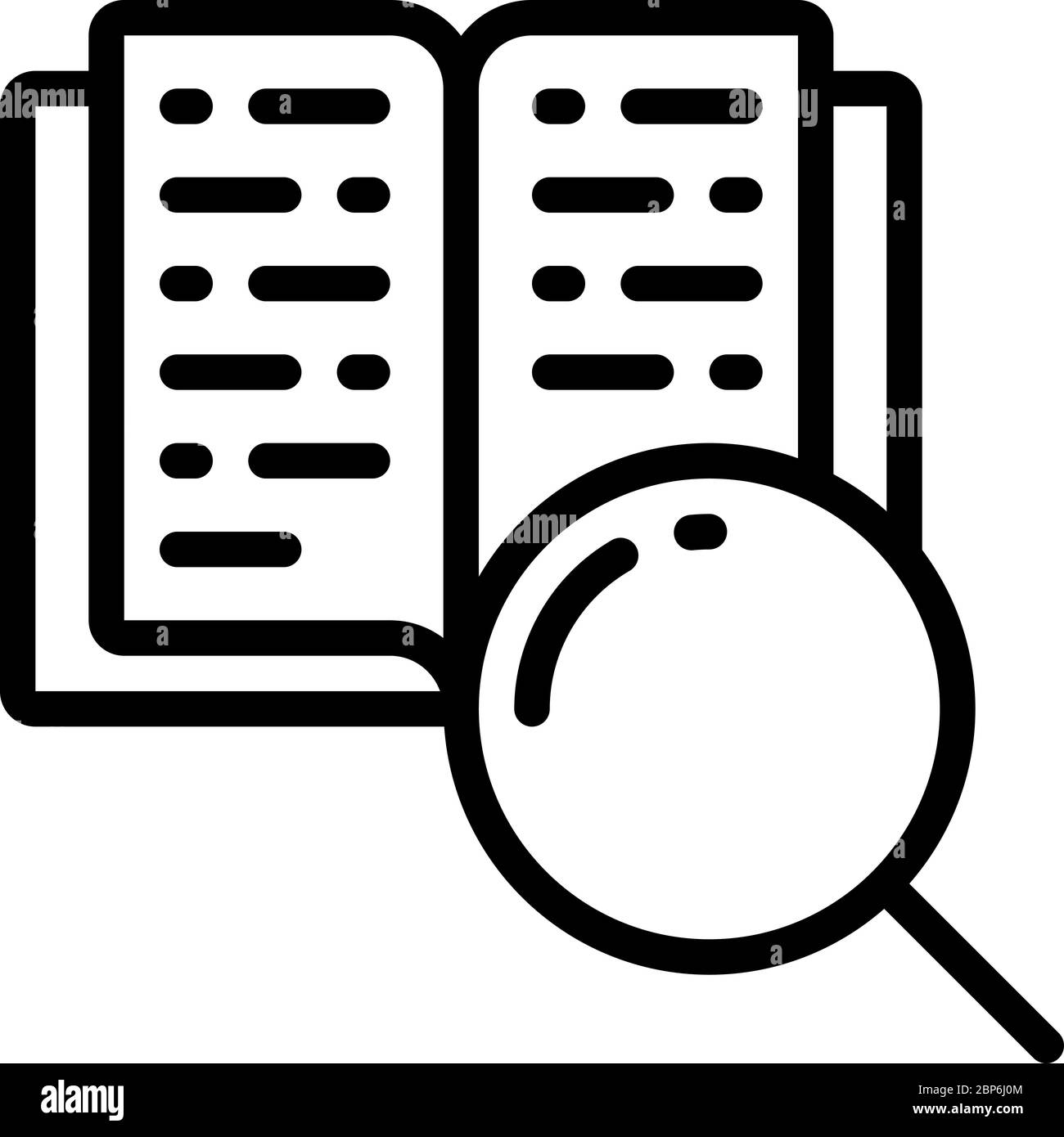 Research icon Stock Vector Images - Alamy