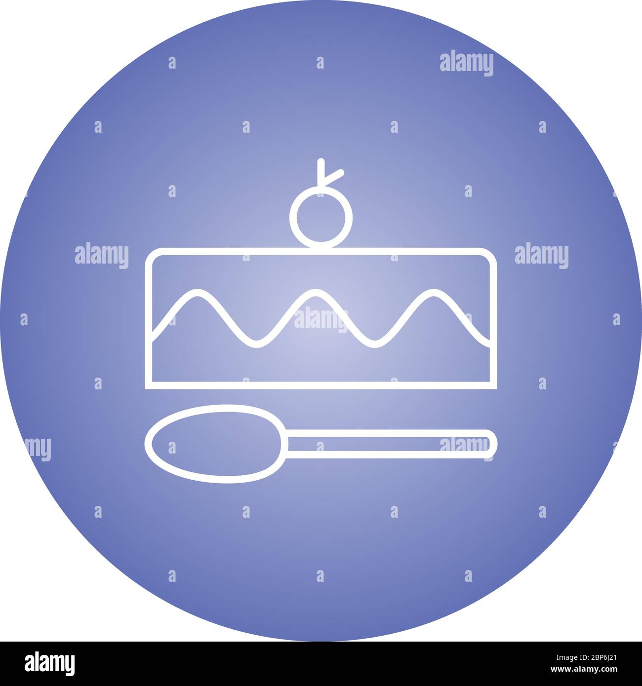 Small cake Stock Vector Images - Alamy