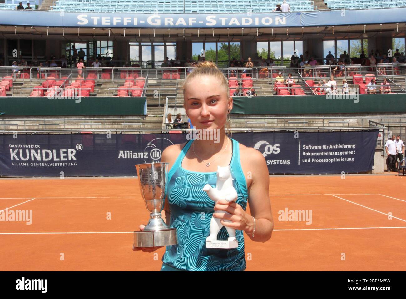 KUDERMETOVA Polina RUS,Allianz Kundler German Juniors supported by Optimal Systems,Berlin,Final Day,23.06.2019 Stock Photo