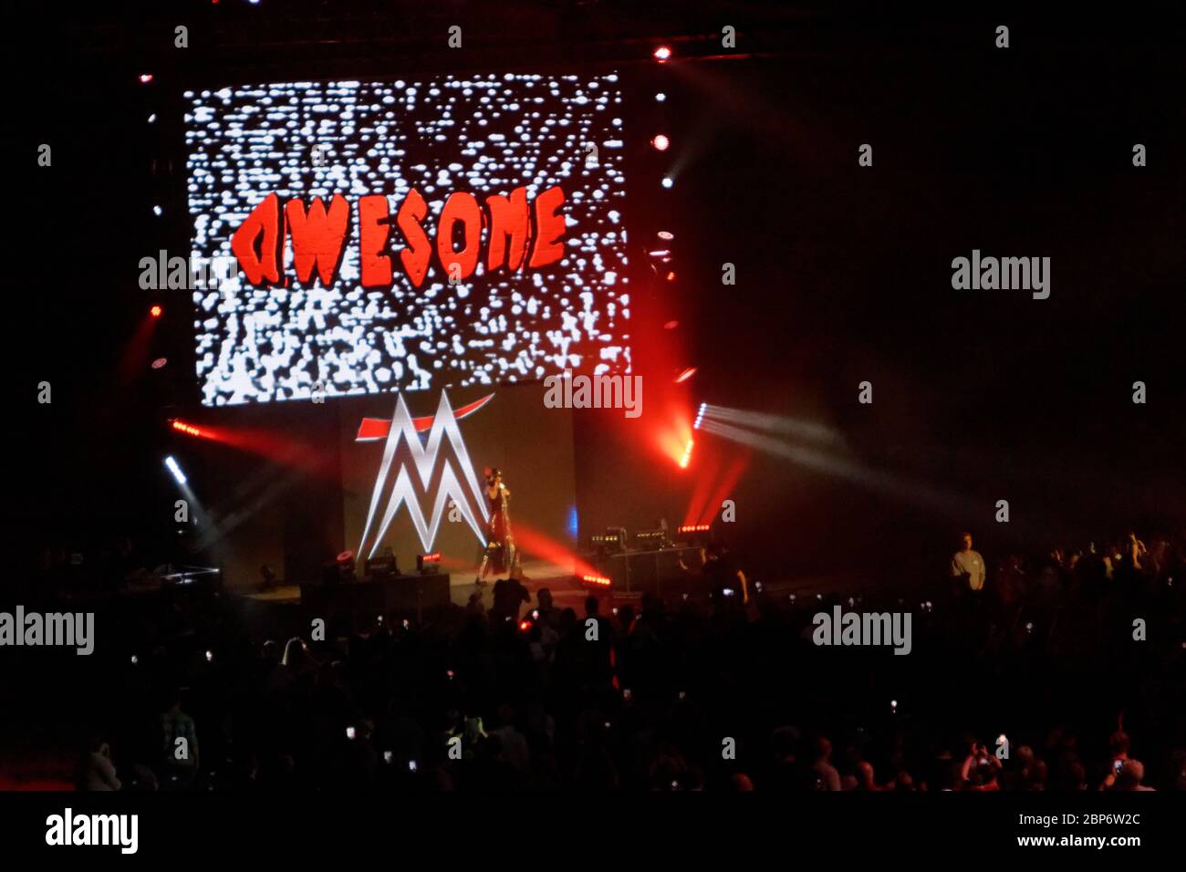 The WWE Live Event 'SmackDown Live' in Hamburg Stock Photo