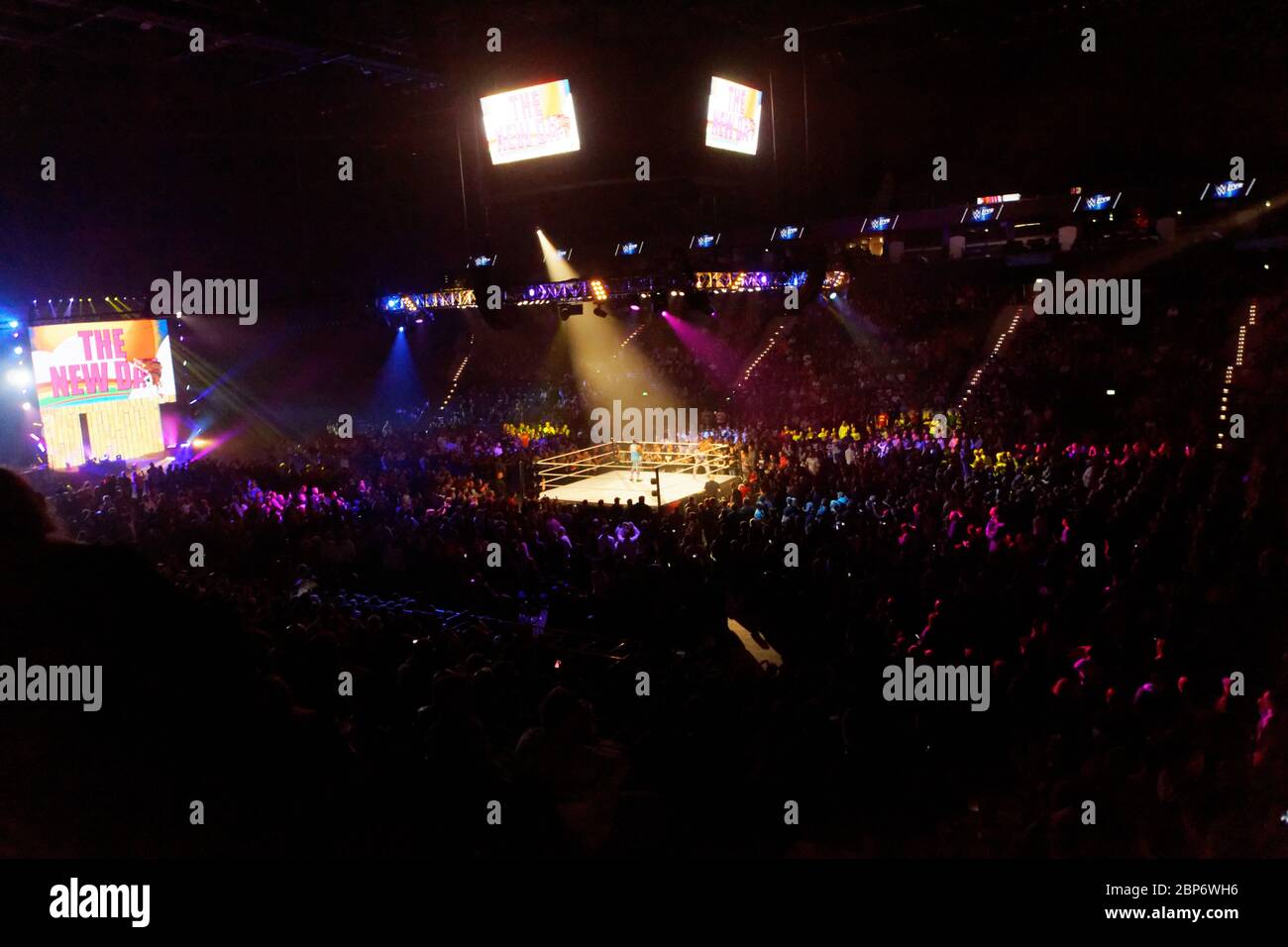 The WWE Live Event 'SmackDown Live' in Hamburg Stock Photo