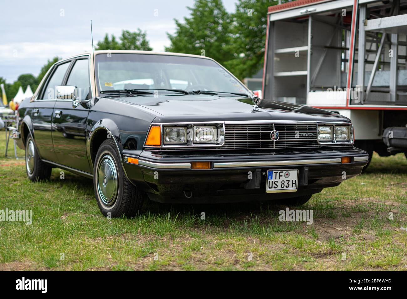 PAAREN IM GLIEN, GERMANY - JUNE 08, 2019: Mid-size car Buick Century, 1983. Die Oldtimer Show 2019. Stock Photo