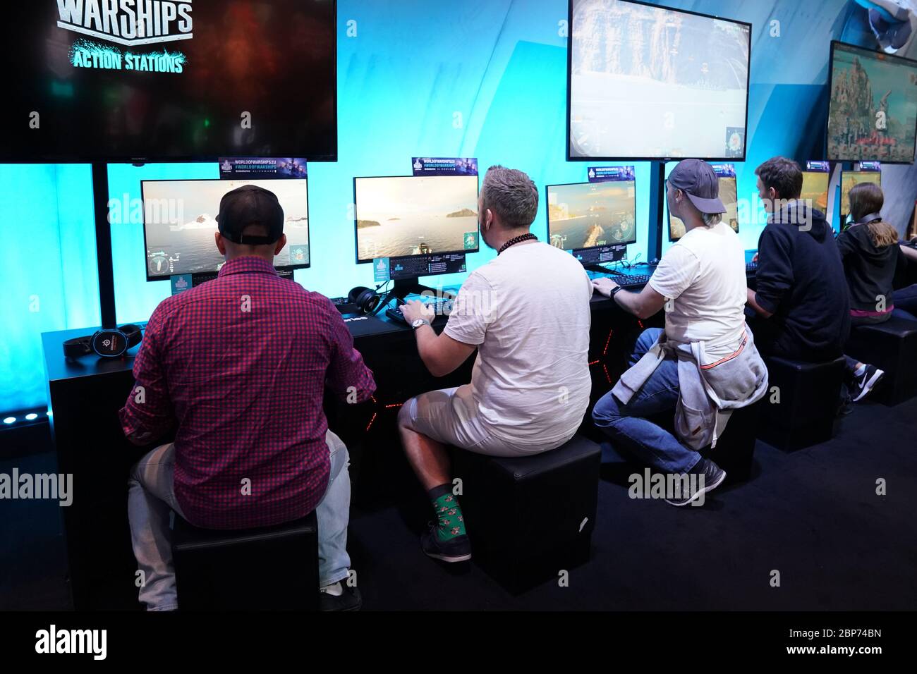 Eroeffnung der Computerspielemesse 'Gamescom 2019' in der Messe Koeln Stock Photo