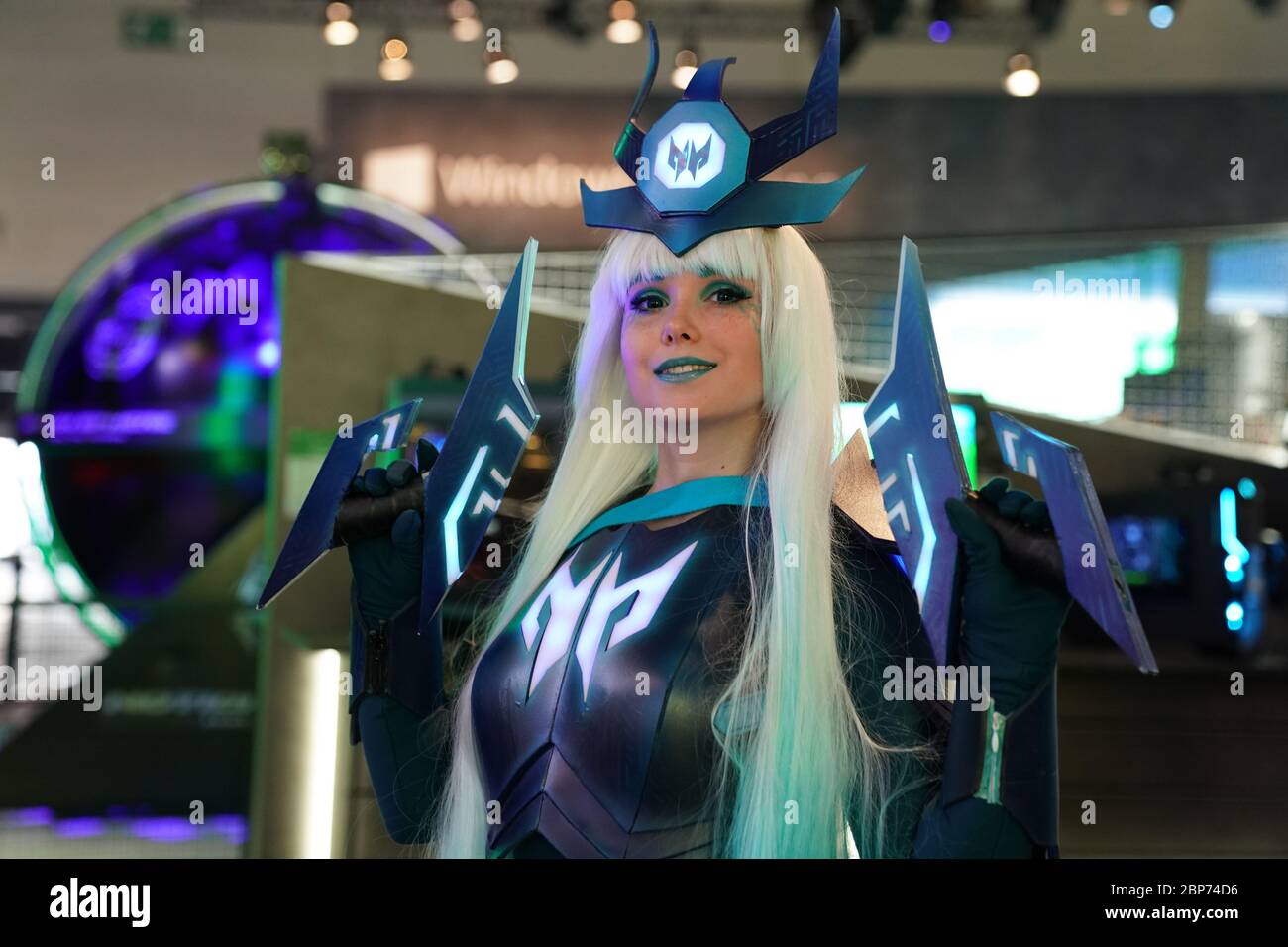 Eroeffnung der Computerspielemesse 'Gamescom 2019' in der Messe Koeln Stock Photo