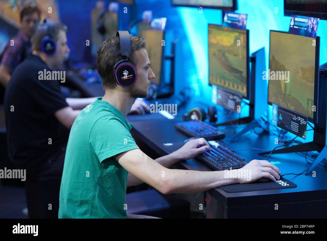 Eroeffnung der Computerspielemesse 'Gamescom 2019' in der Messe Koeln Stock Photo