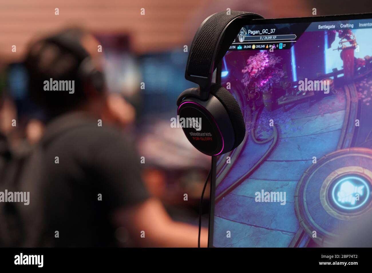Eroeffnung der Computerspielemesse 'Gamescom 2019' in der Messe Koeln Stock Photo