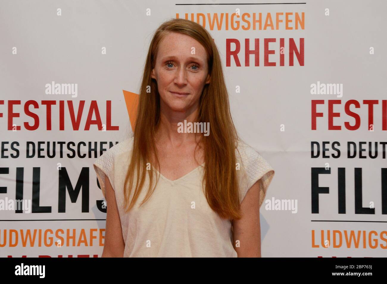 Festival des Deutschen Films in Ludwigshafen, roter Teppich â€šSystemsprengerâ€™ Stock Photo