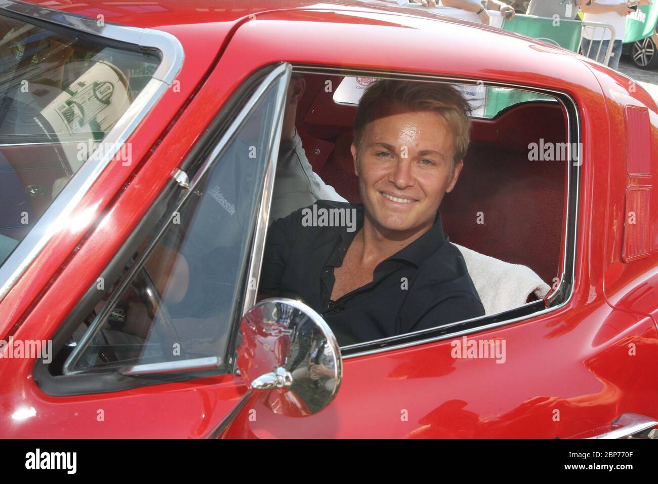 Nico Rosberg,Chevrolet Corvette,Auto Bild Hamburg Berlin Klassik,Ballinstadt,31.08.2019,Hamburg Stock Photo