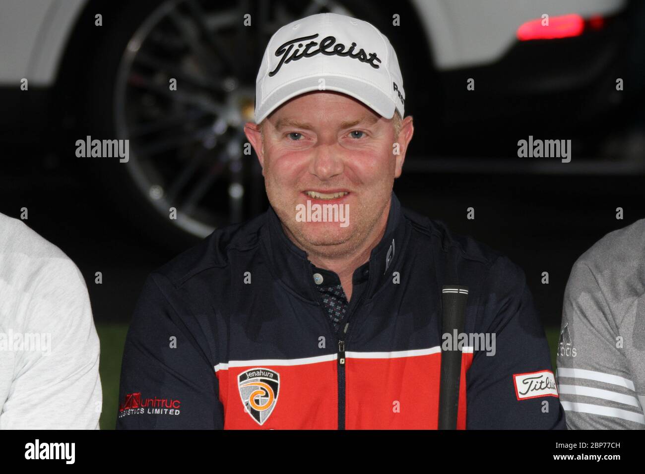 Richard McEvoy,Porsche Urban Golf Challenge,Reeperbahn Hamburg,03.09.2019 Stock Photo