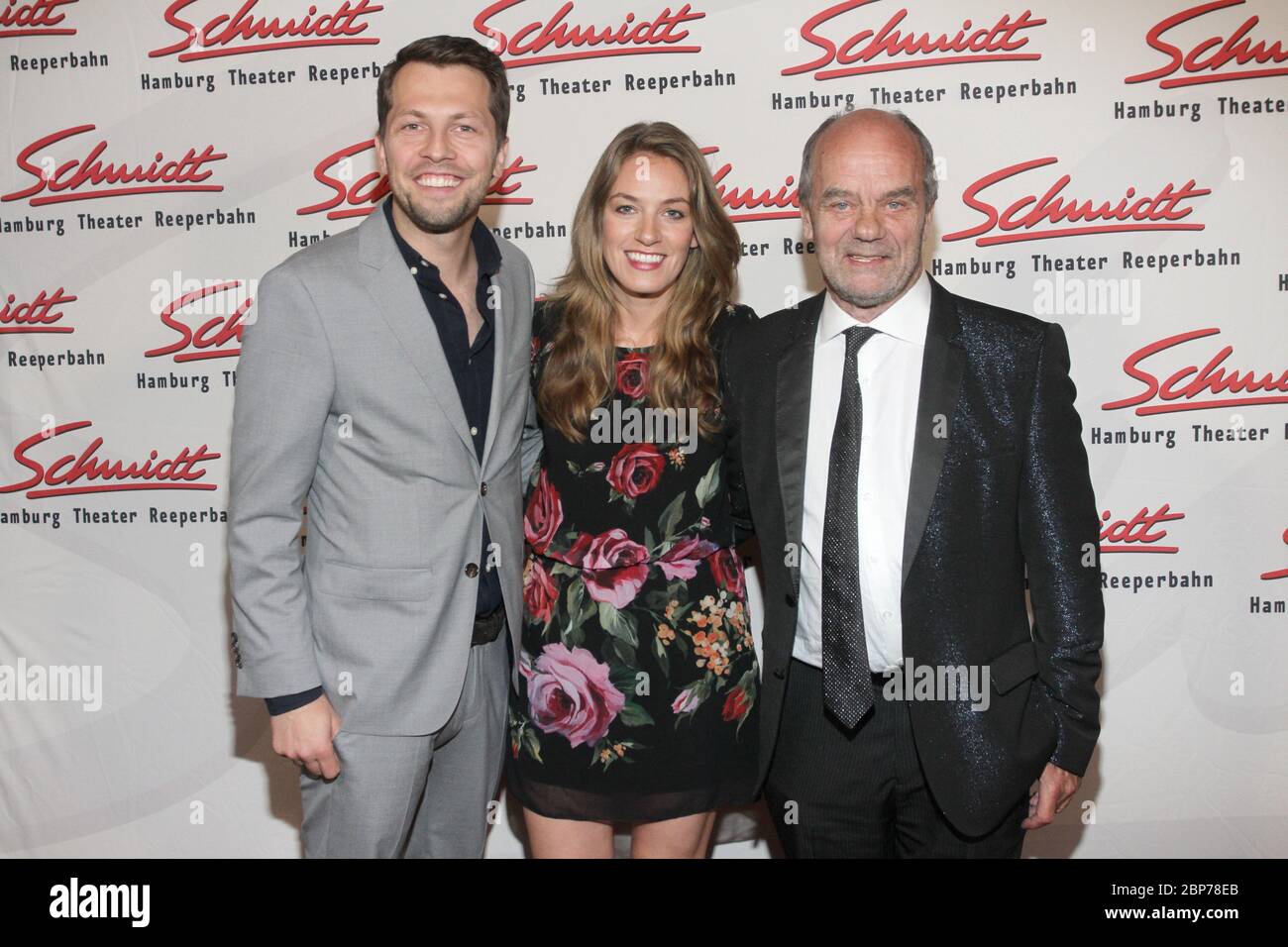 Hannes Vater, Tessa Aust, Corny Littmann, letzte Vorstellung 'Nutten, Koks und frische Erdbeeren' zugunsten Nestwerk, Schmodt Hamurg, Reeperbahn, 09.09.2019 Stock Photo