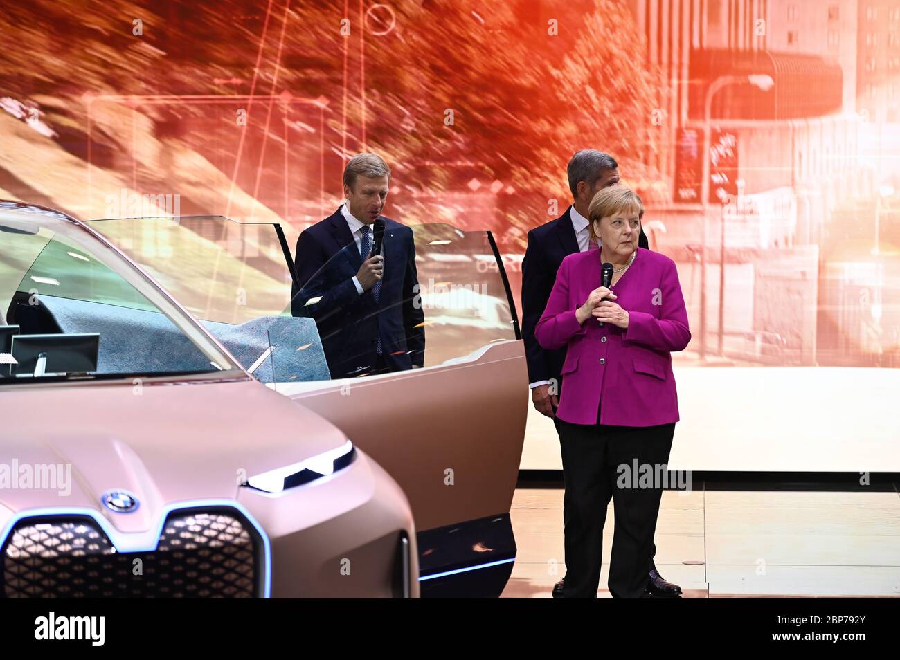 Eroeffnung der Internationalen Automobil-Ausstellung IAA 2019 auf dem Messegelaende Frankfurt am Main am 12.09.2019 Stock Photo