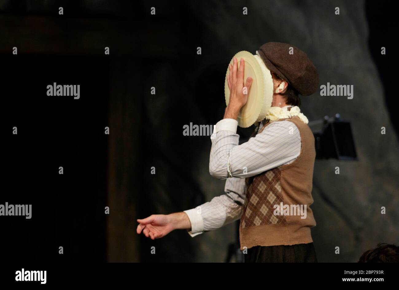 Oper Leipzig - Gaetano Donizetti's 'The Love Potion' Stock Photo
