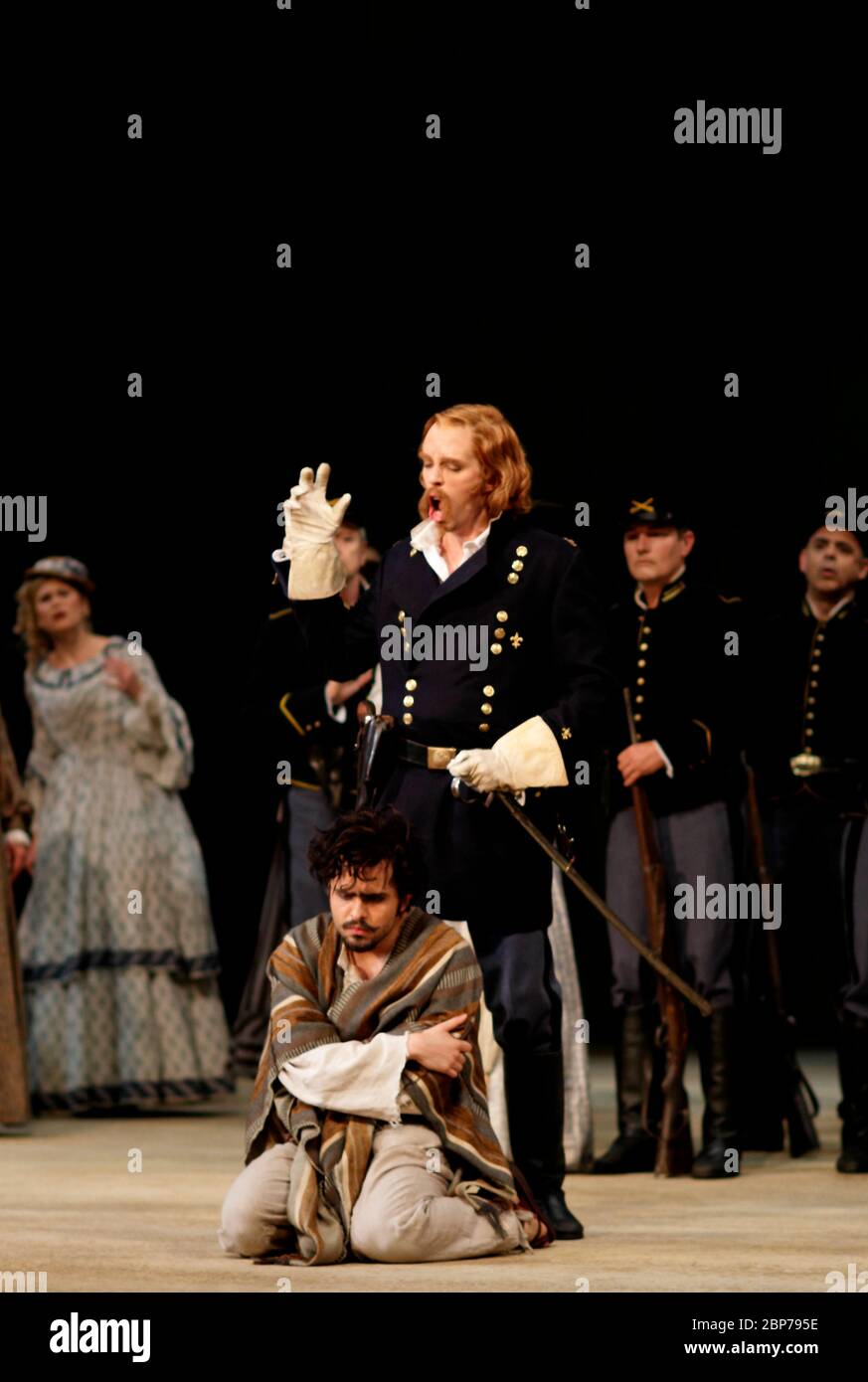 Oper Leipzig - Gaetano Donizetti's 'The Love Potion' Stock Photo