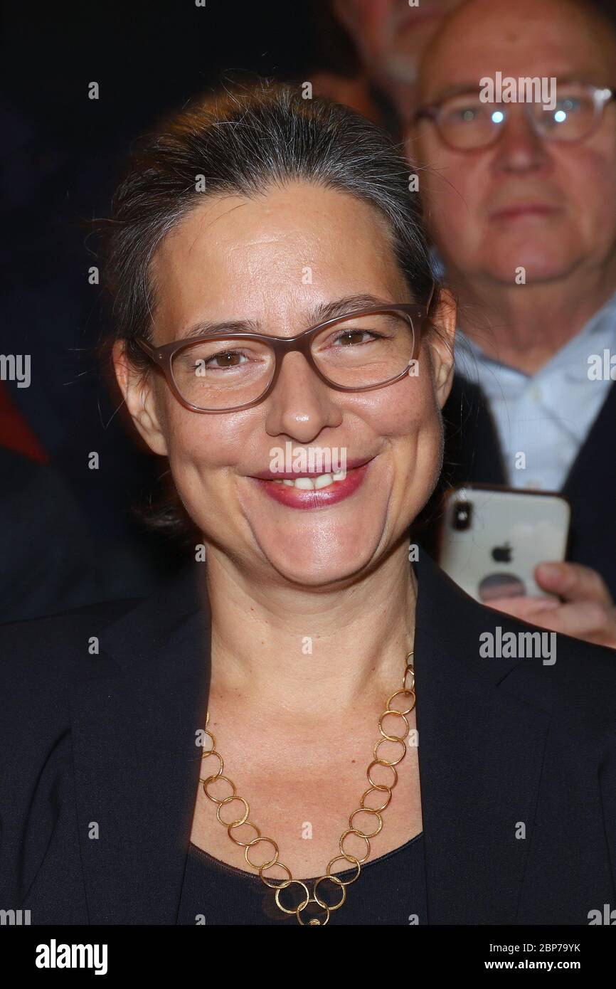 Nina Scheer,Regional Conference of the SPD on the election of the new leadership team at Kampnagel,Hamburg,18.09.2019 Stock Photo