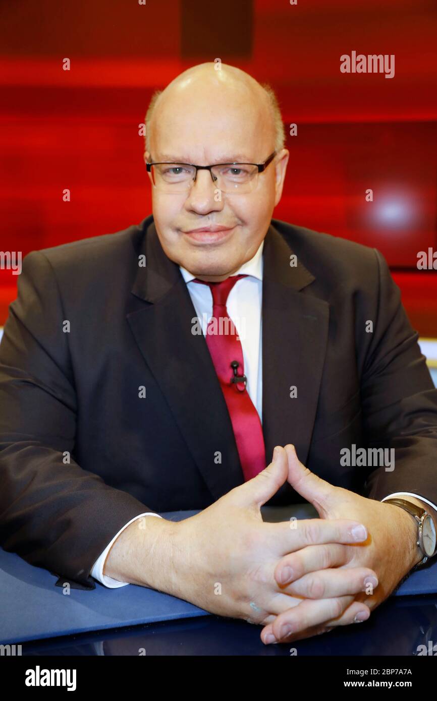 Peter Altmaier,CDU,Federal Minister of Economics,Hart but Fair,WDR Fernsehnstudio B,Koeln,17.09.2019 Stock Photo