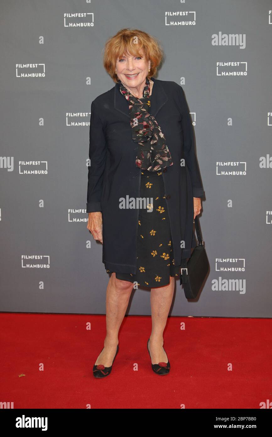 Hannelore Hoger,opening ceremony of the Hamburg Film Festival at the Cinemaxx Dammtor and then the aftershow in the Grand Elyssee,Hamburg,26.09.2019 Stock Photo