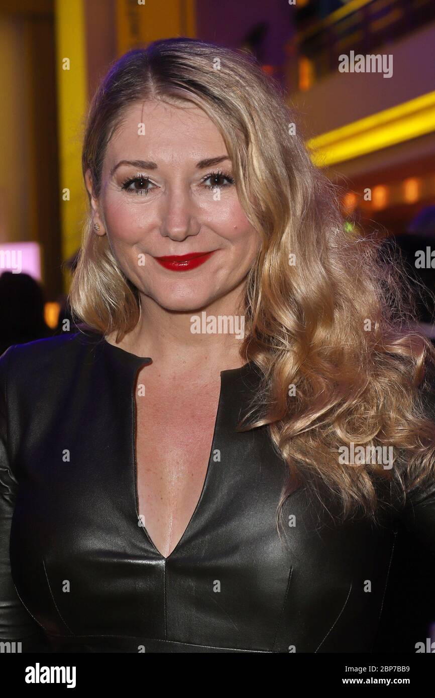 Sandra Quadflieg,opening ceremony of the Hamburg Film Festival at the Cinemaxx Dammtor and then the aftershow in the Grand Elyssee,Hamburg,26.09.2019 Stock Photo