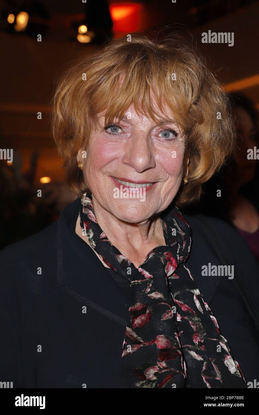 Hannelore Hoger,opening ceremony of the Hamburg Film Festival at the Cinemaxx Dammtor and then the aftershow in the Grand Elyssee,Hamburg,26.09.2019 Stock Photo