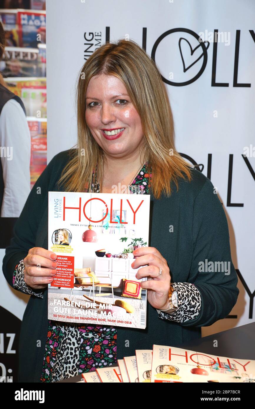 Holly Becker,autograph session of interior blogger Holy Becker at PG Books in the Wandelhalle,Hamburg,26.09.2019 Stock Photo