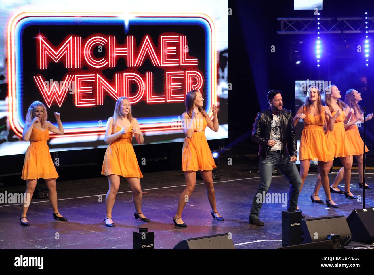 Michael Wendler, Michael Wendler in Concert XXL, Turbinenhalle 1,  Oberhausen, 29.09.2019 Stock Photo