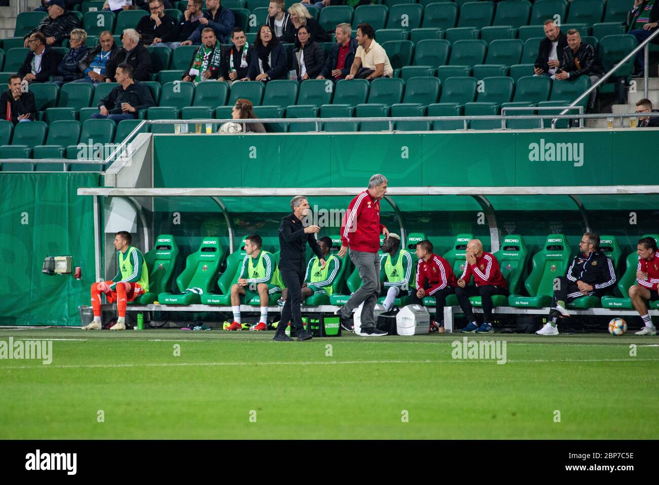 SK Rapid Wien vs Red Bull Salzburg Stock Photo Alamy