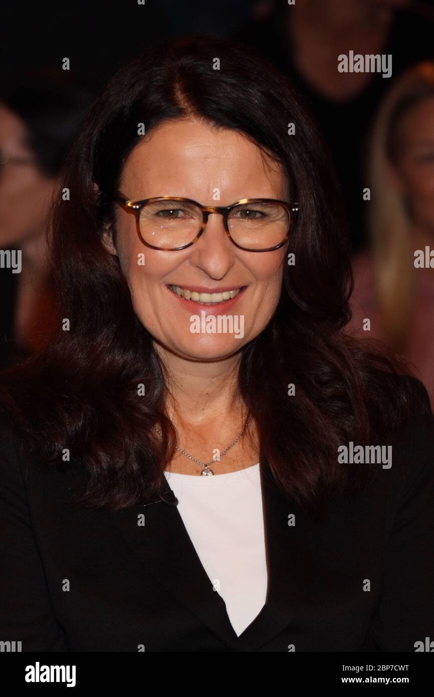 Anne Deimel, Lanz, Sendung 2 vom 02.10.2019, Hamburg Stock Photo