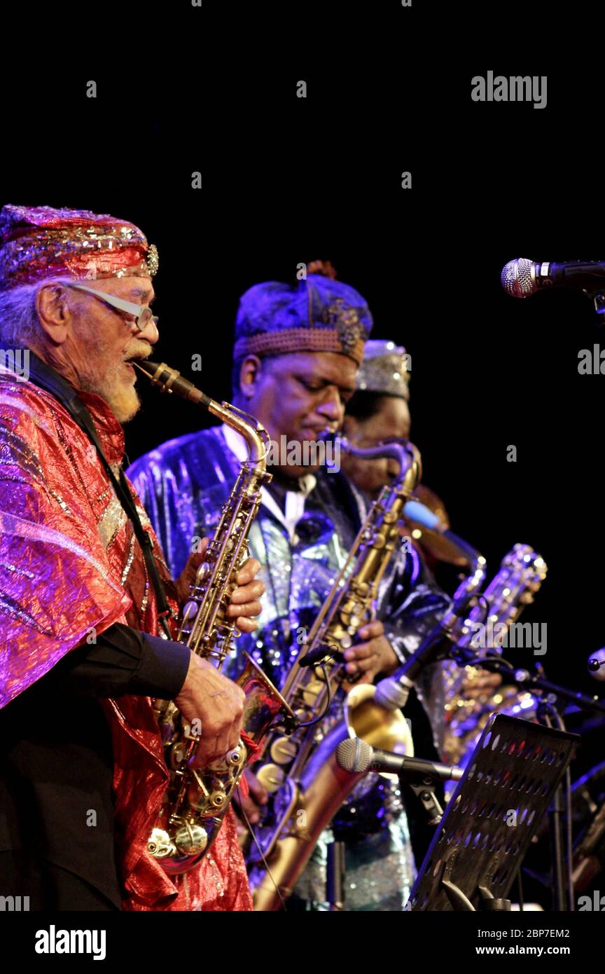 43. Leipziger Jazztage - Sun Ra Arkestra Stock Photo