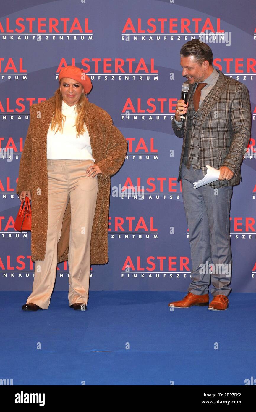 Christine Neubauer,Hardy Krueger Jr.,Late Night Shopping at AEZ,Hamburg,25.10.2019 Stock Photo