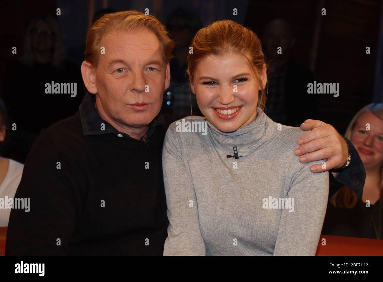 Ben Becker and Lilith Becker,NDR Talkshow,Hamburg,08.11.2019 Stock Photo