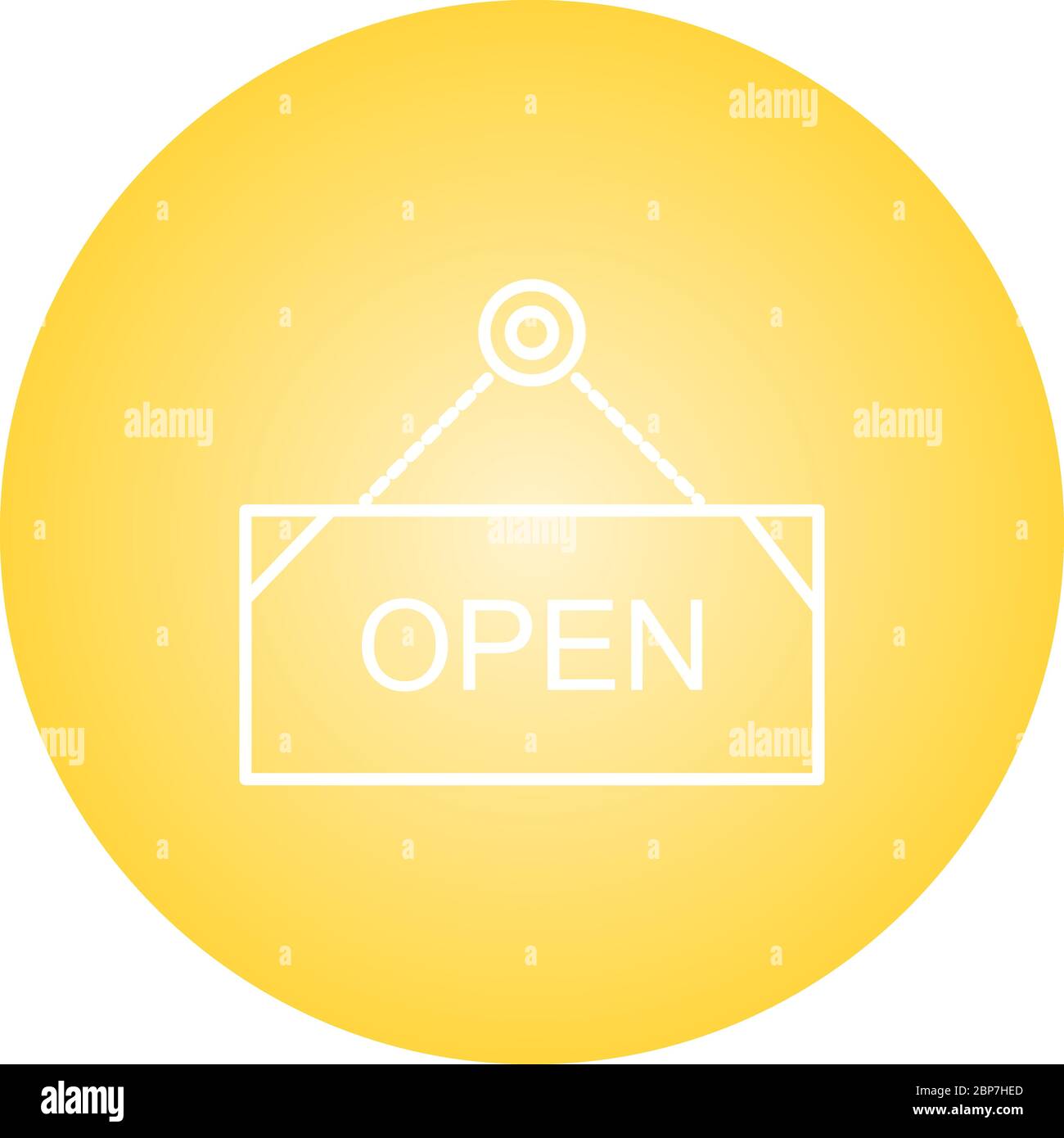 Beautiful Open Line Vector Icon Stock Vector Image & Art - Alamy
