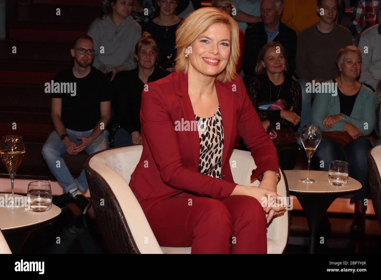 Julia Kloeckner,Lanz,broadcast from 12.11.2019,Hamburg Stock Photo