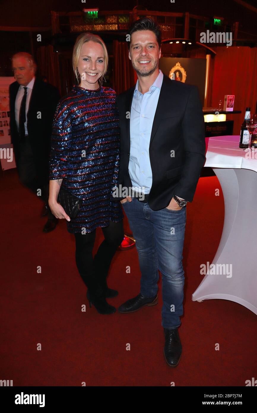 Katharina Duerr,Stephen Duerr,premiere of Cornelia Poletto's Palazzo in the Spiegelpalast in front of the Deichtorhallen,Hamburg,15.11.2019 Stock Photo