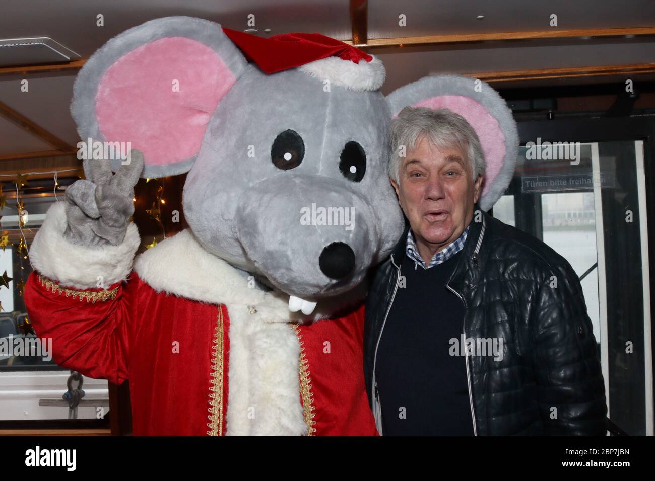 Rolf Zuckowski at the opening of the Maerchen Schiffe,Alster Anleger Jungfernstieg Hamburg,25.11.2019 Stock Photo