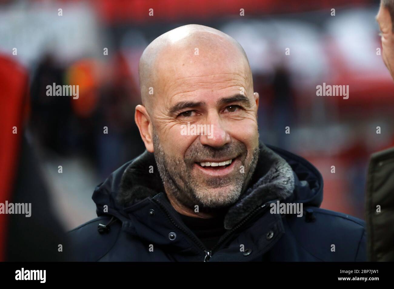 1. BL: 19-20: 12. Bayer 04 Leverkusen - SC Freiburg Stock Photo