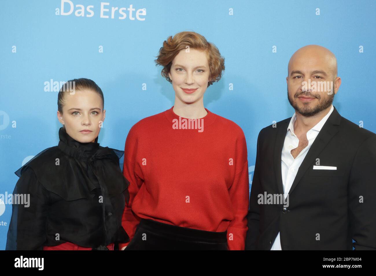 Jasna Fritzi Bauer, Luise Wolfram, Dar Salim, ARD Jahrespressekonferenz, Nordevent, Hamburg, 03.12.2019 Stock Photo
