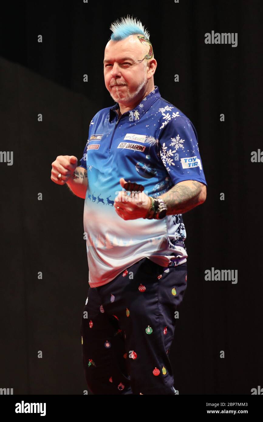 Peter Wright - Snakebit,World Darts Gala,Westfalen Halle,Dortmund,07.12.2019 Stock Photo