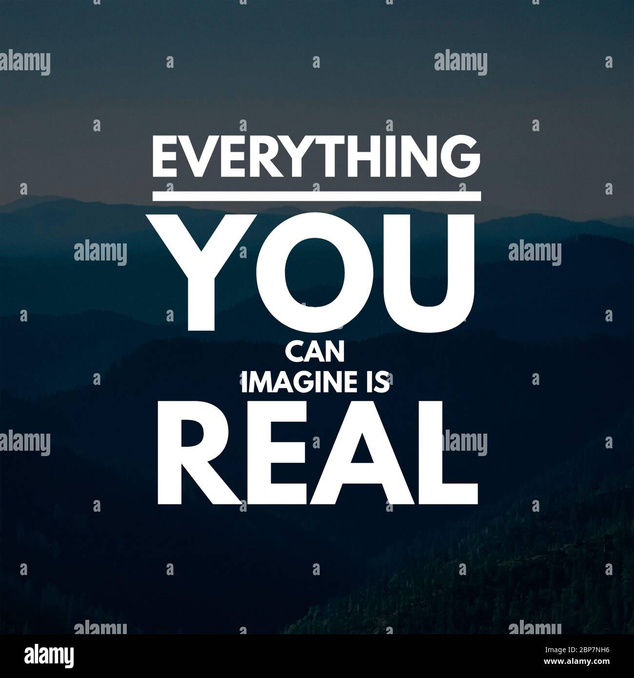 Inspirational Quotes Everything you can imagine is real, positive ...