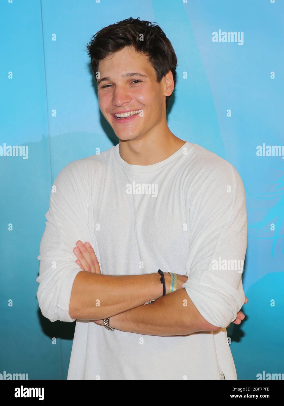 German pop singer and songwriter Wincent Weiss at Stars for Free 2019 in  Magdeburg Stock Photo - Alamy