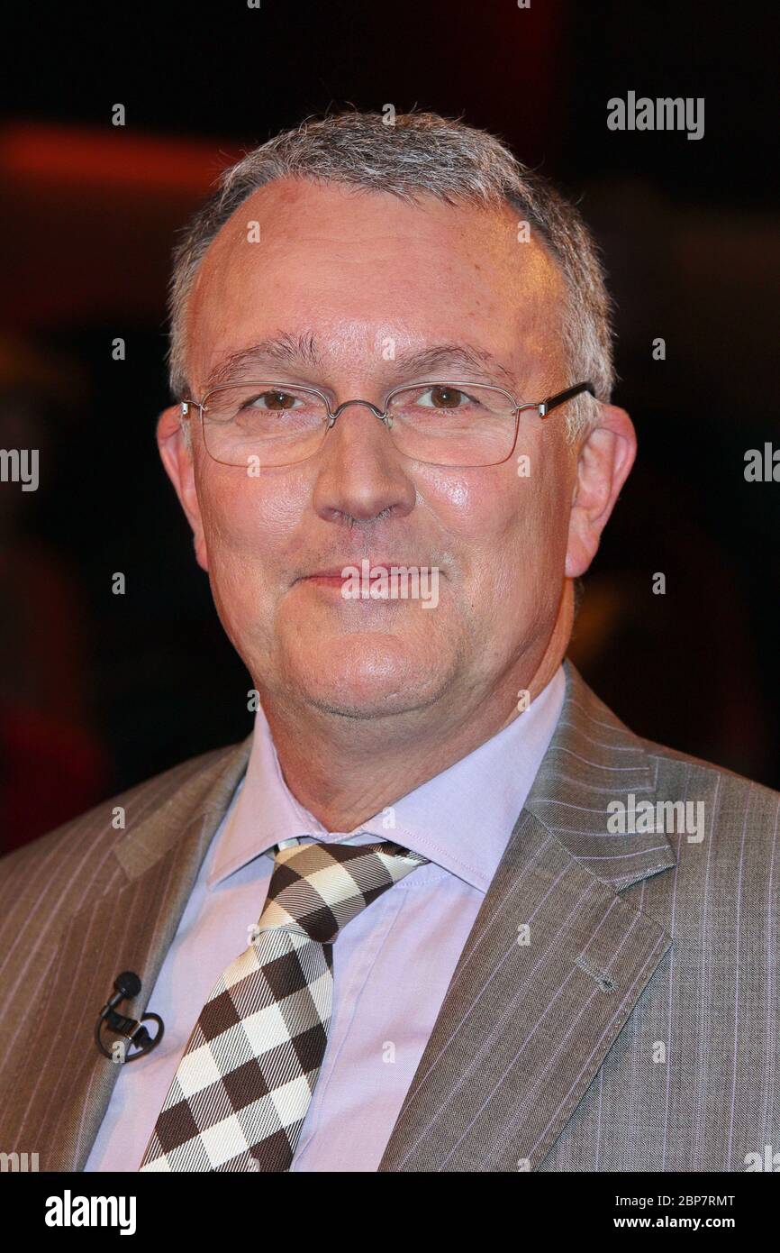 Michael Lueders, Markus Lanz Talkshow aus dem Studio Stahltwiete, Hamburg, 08.01.2019 Stock Photo