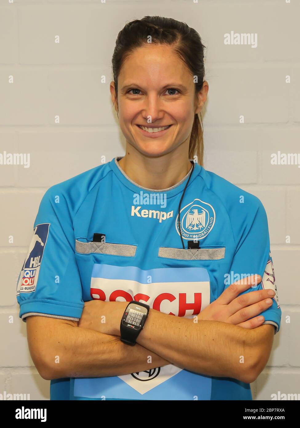 DHB Handball referee Meike Merz on December 29, 2019 in Magdeburg