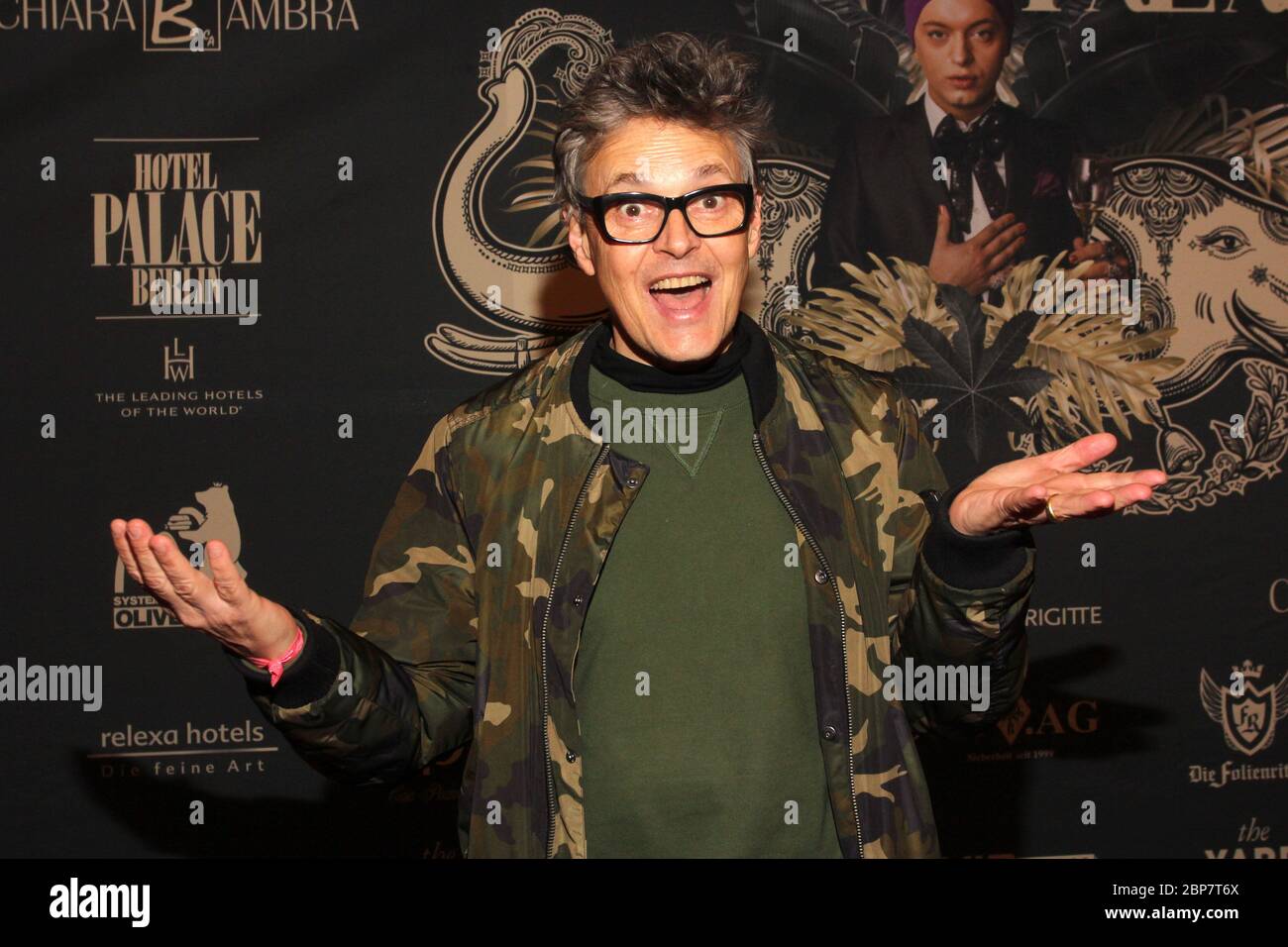 Rolfe Scheider,Julian's Jungle Palace,party for the start of the new season of the RTL Jungle Camp,Hotel Palace Berlin,10.01.2020 Stock Photo