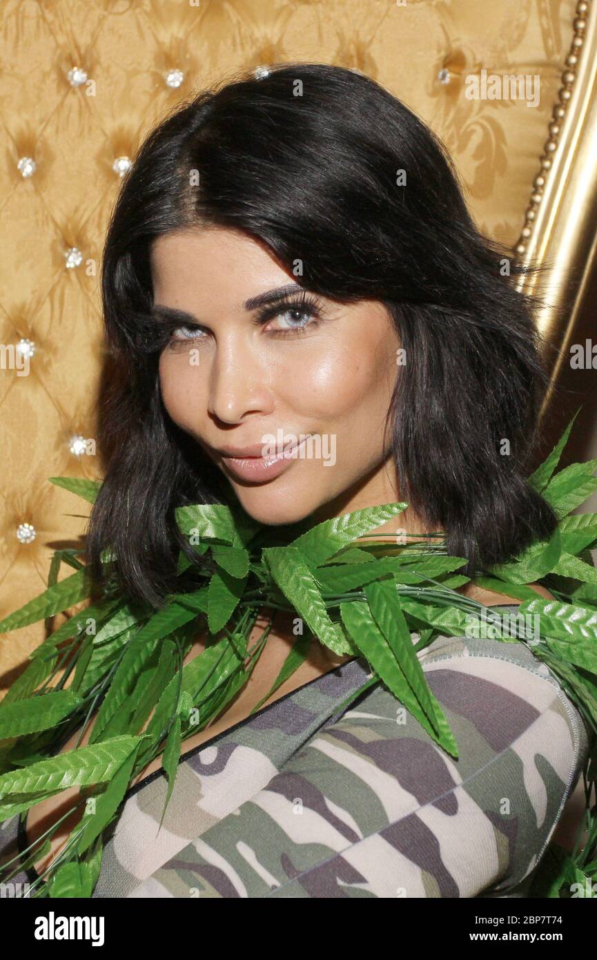 Micaela Schaefer,Julian's Jungle Palace,party for the start of the new season of the RTL Jungle Camp,Hotel Palace Berlin,10.01.2020 Stock Photo