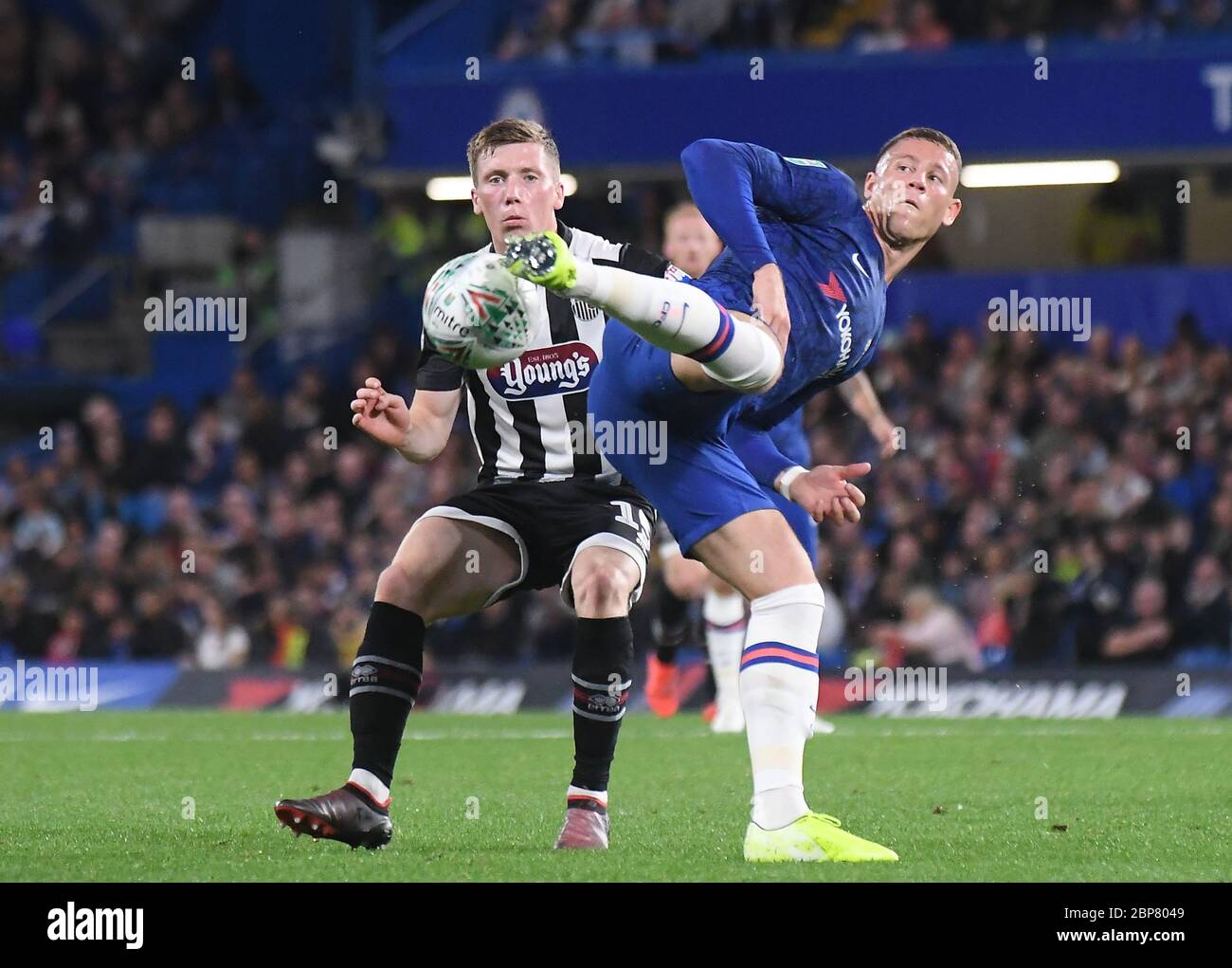 LONDON, ENGLAND - SEPTEMBER 25, 2019: Ross Barkley of Chelsea pictured during the 2019/20 EFL Cup Round 3 game between Chelsea FC and Grimsby Town FC at Stamford Bridge. Stock Photo