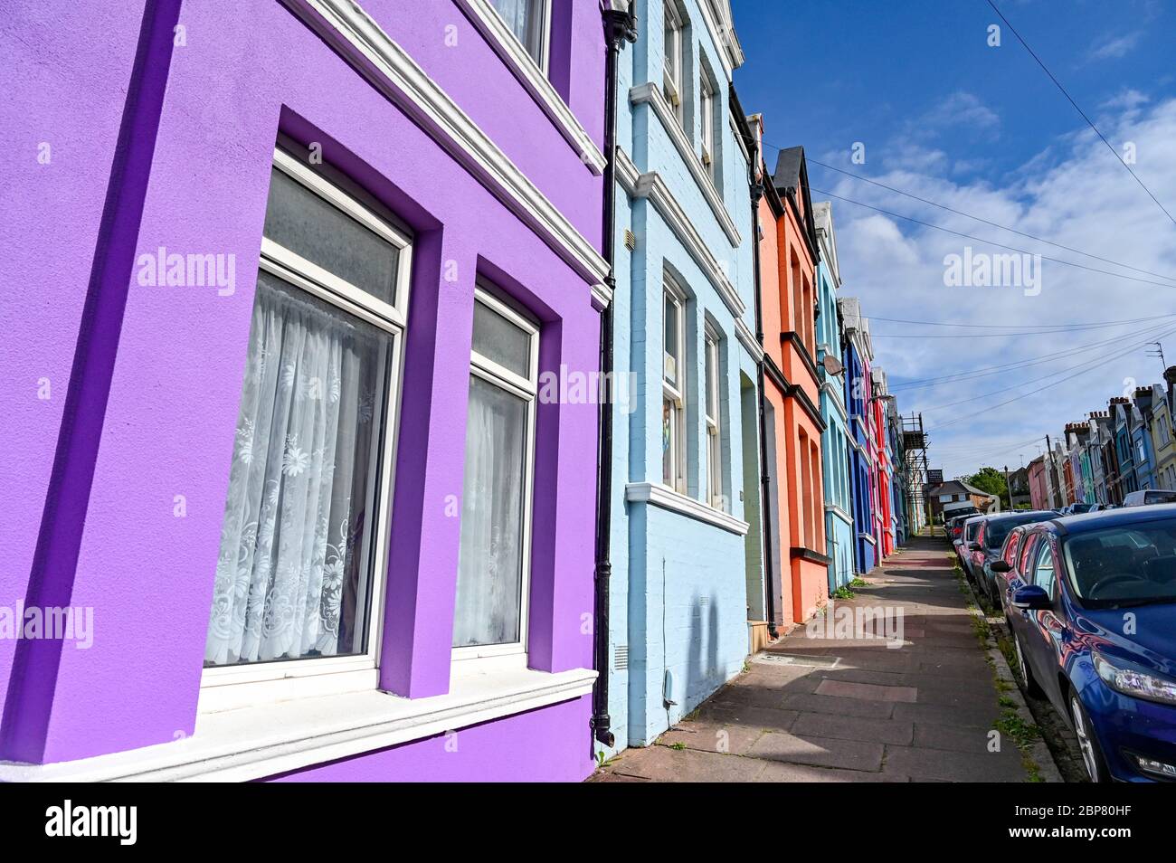Colourful houses brighton hires stock photography and images Alamy