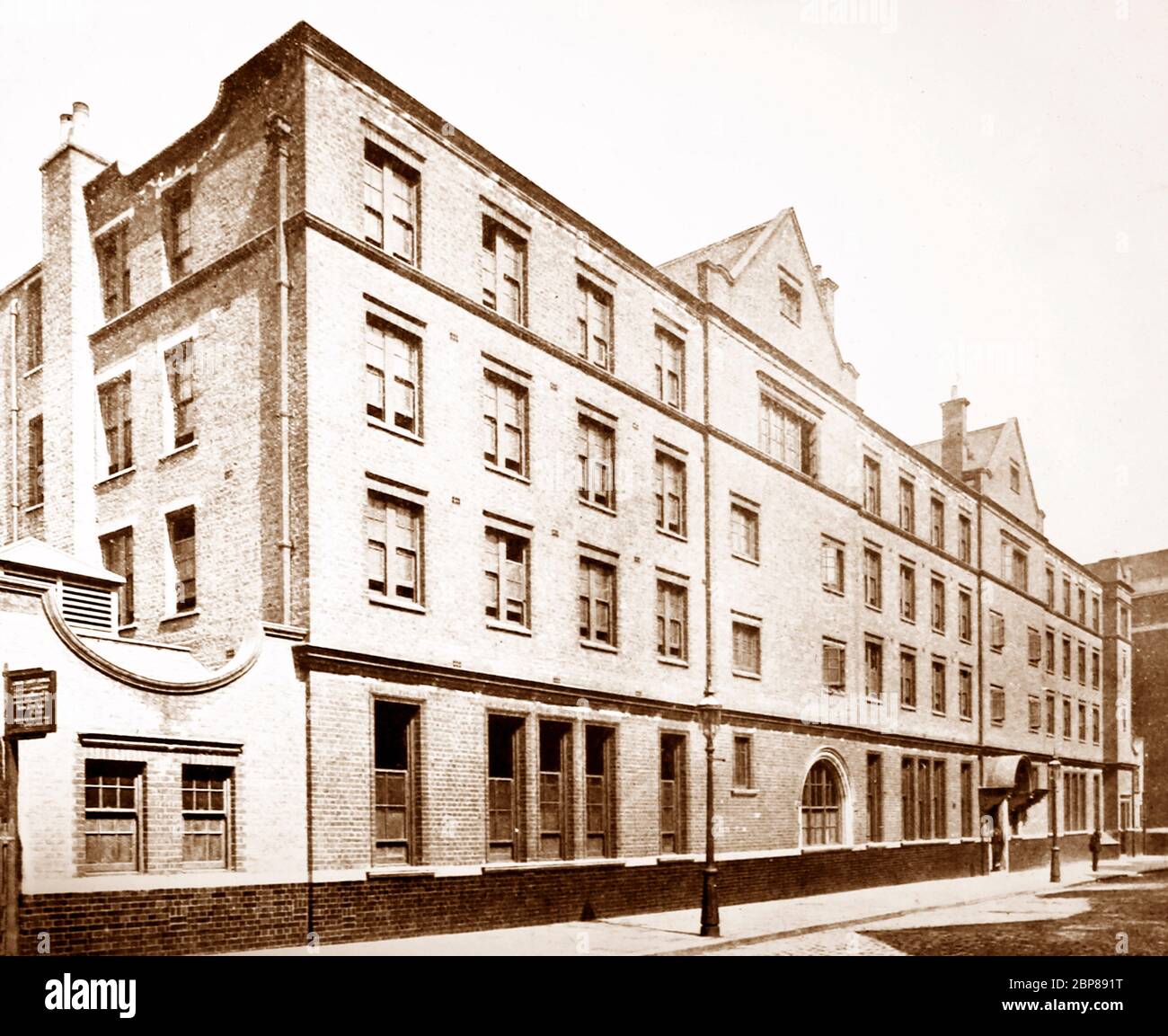 Parker Street Municipal Lodging House, London, Victorian period Stock Photo