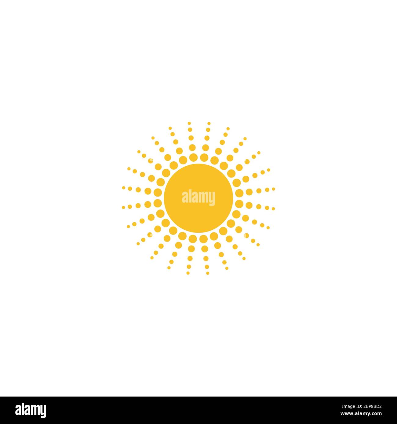 sun logo and sun icon Vector design Template Stock Vector