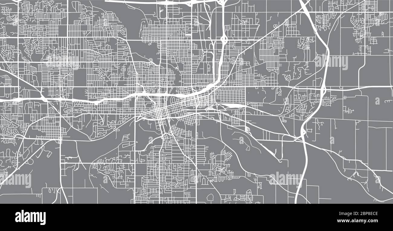 Urban Vector City Map Of Des Moines USA Iowa State Capital Stock Urban Vector City Map Of Des Moines Usa Iowa State Capital 2BP8ECE