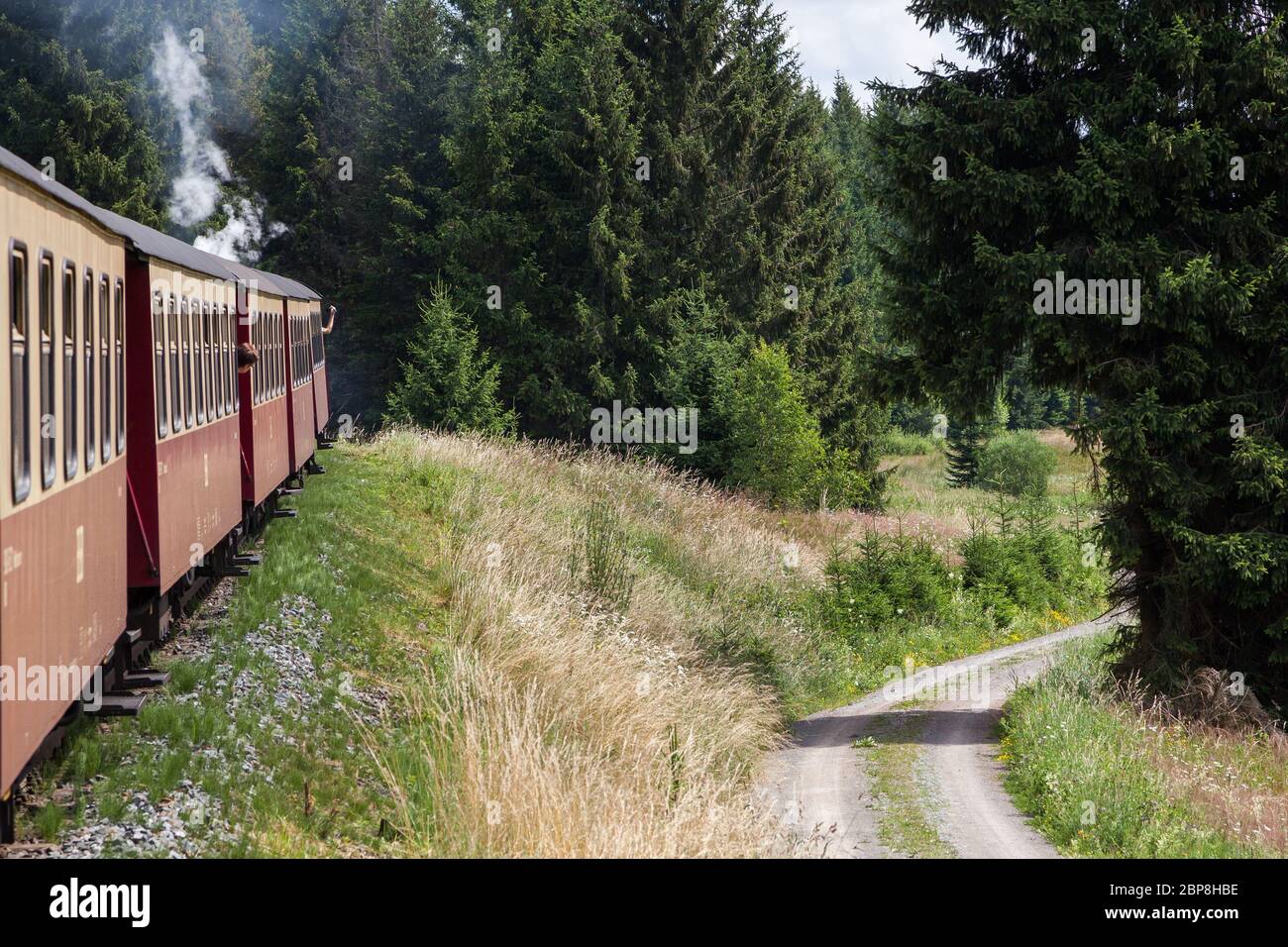 Harzer Schmalspurbahn Stock Photo